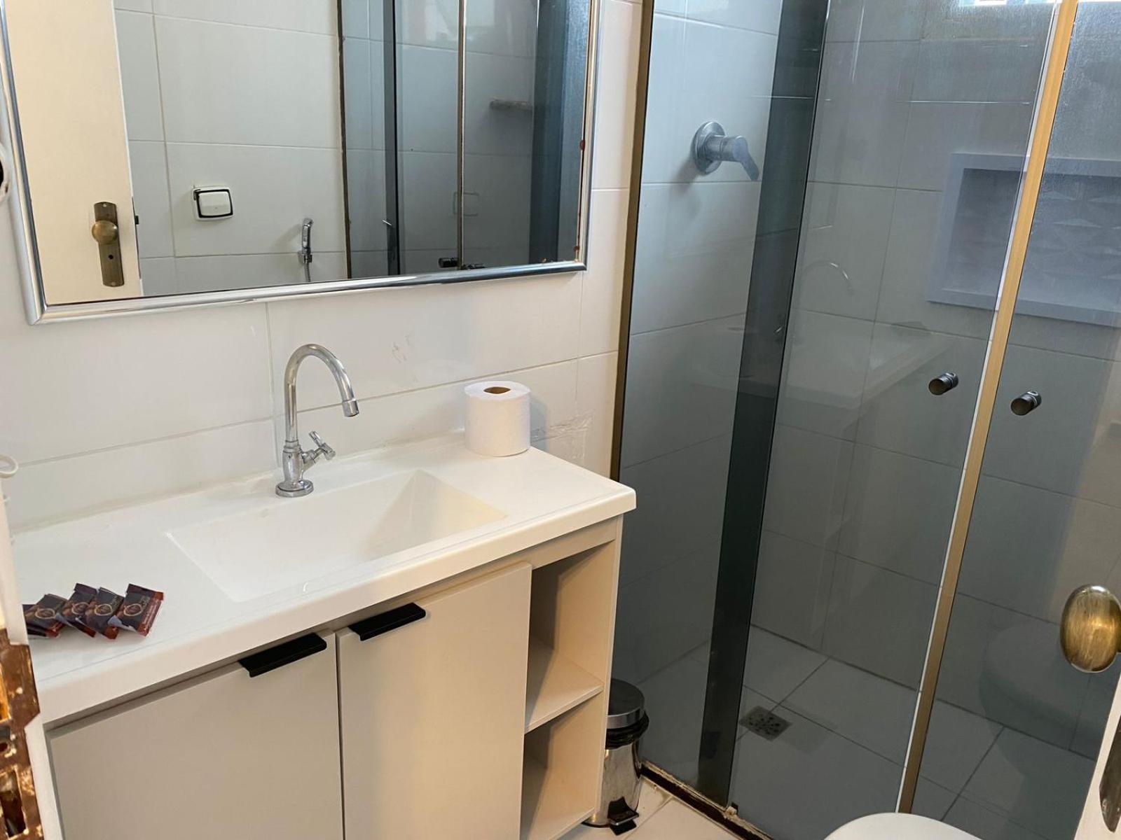 Atlantico Flat Gonzaga Apart otel Santos  Dış mekan fotoğraf