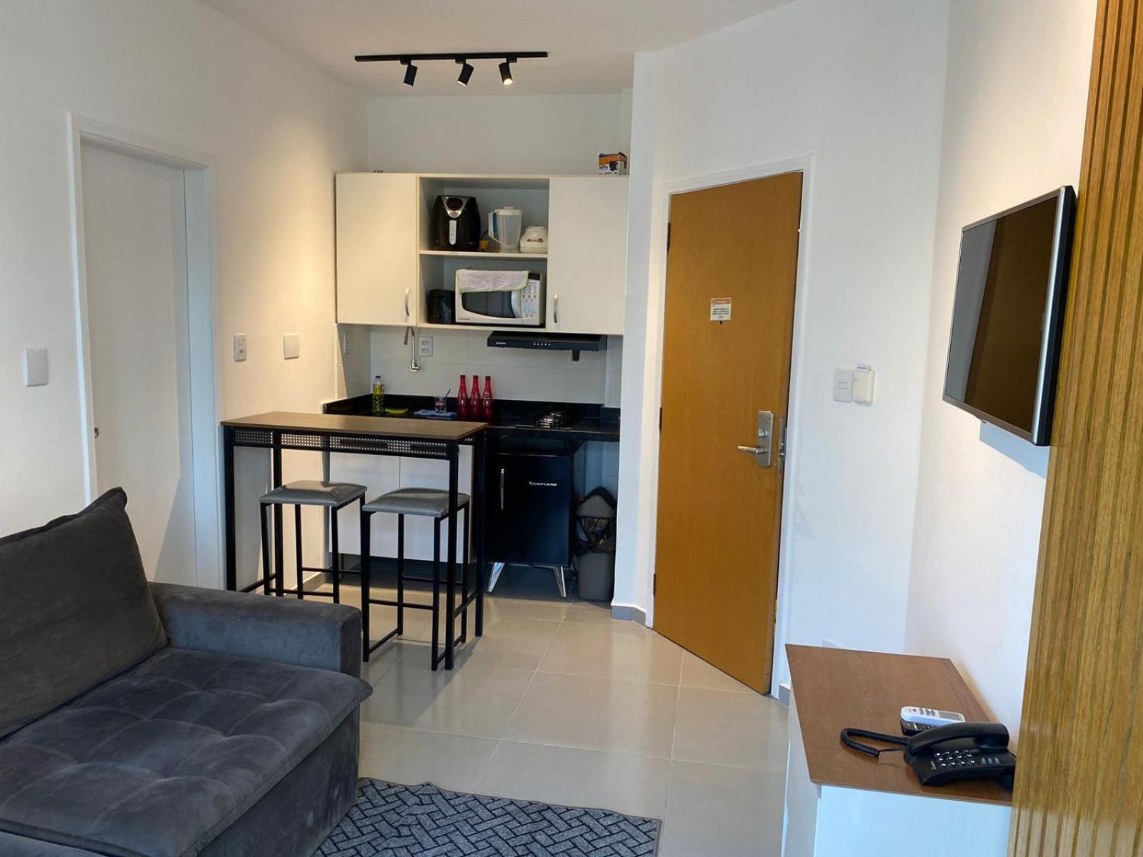 Atlantico Flat Gonzaga Apart otel Santos  Dış mekan fotoğraf