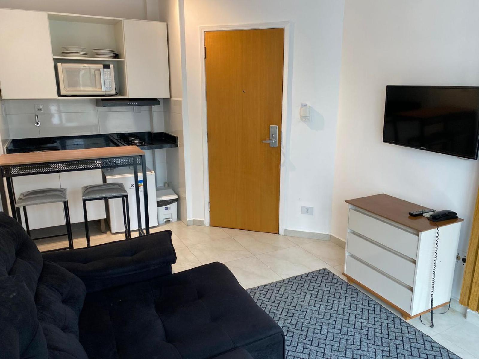 Atlantico Flat Gonzaga Apart otel Santos  Dış mekan fotoğraf